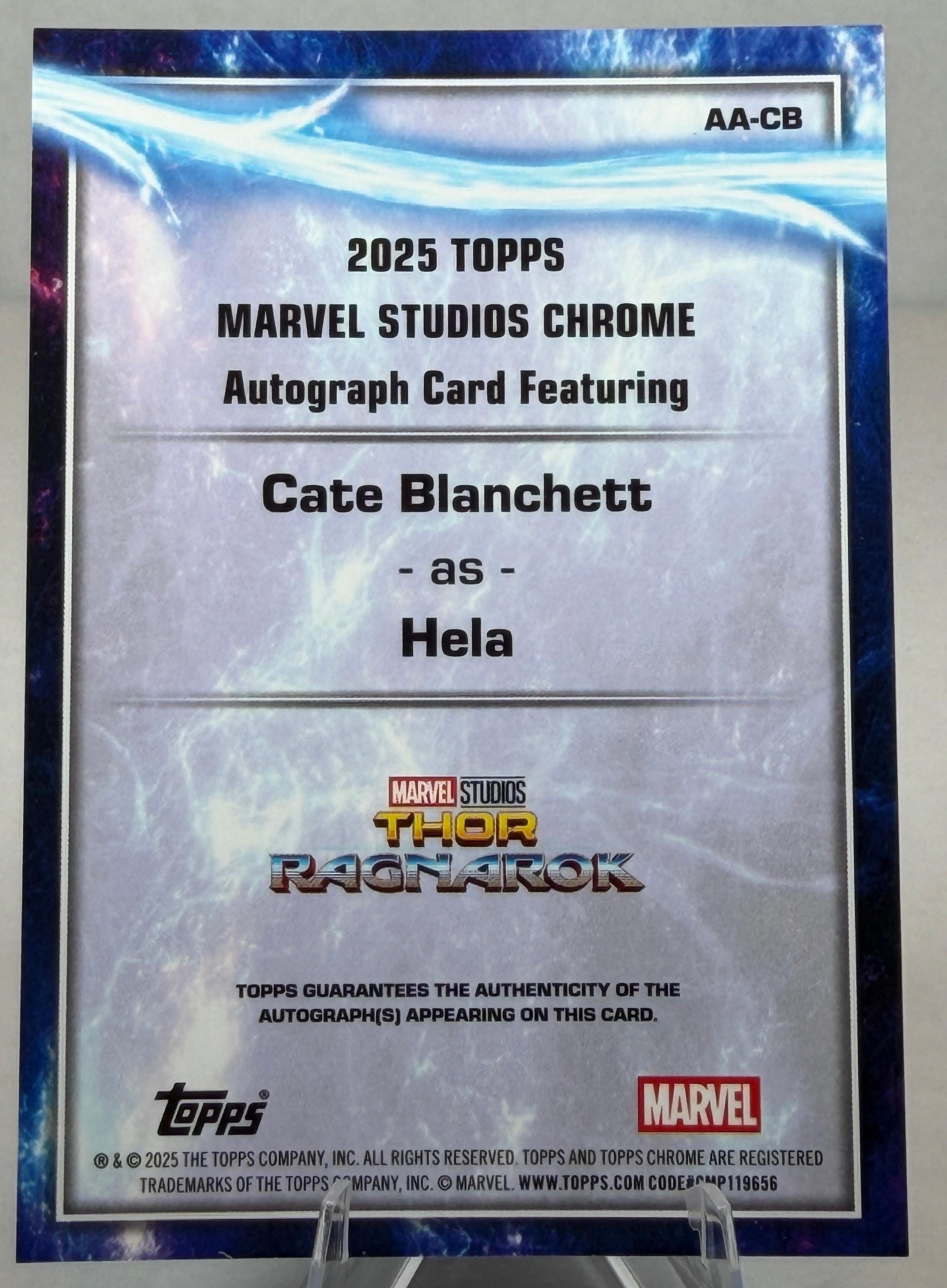 2025 Topps Marvel Studios Chrome THANOS #100
